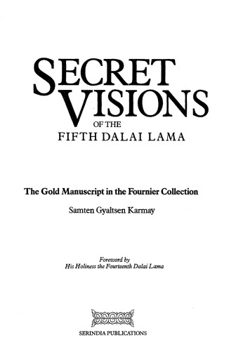 Secret Visions Of The Fifth Dalai Lama